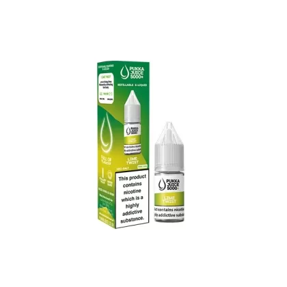 Pukka Juice Lime Twist 5000 E Liquid - Nicotine Strength#20mg>10mg