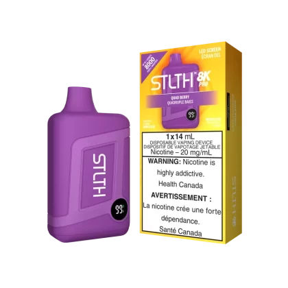 STLTH BOX 8K PRO DISPOSABLE – QUAD BERRY