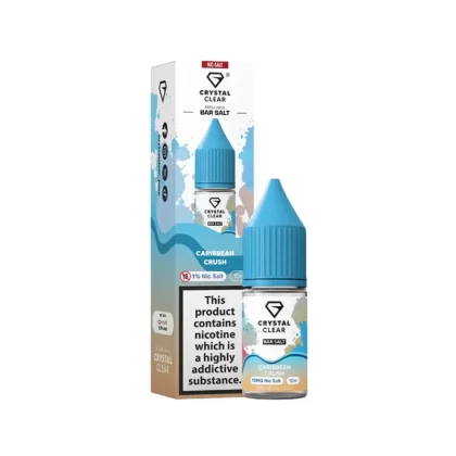 Crystal Clear Caribbean Crush 10ml Nic Salt E-liquid - Vape Product, Vape Product