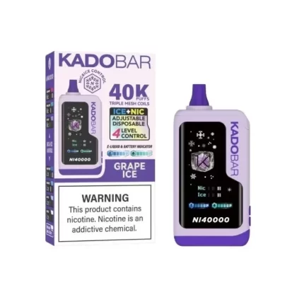 Grape Ice – Kado Bar NI40K - Ecigdepot