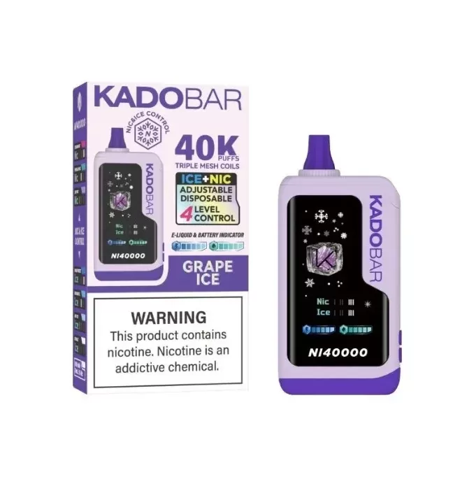 Grape Ice – Kado Bar NI40K - Ecigdepot