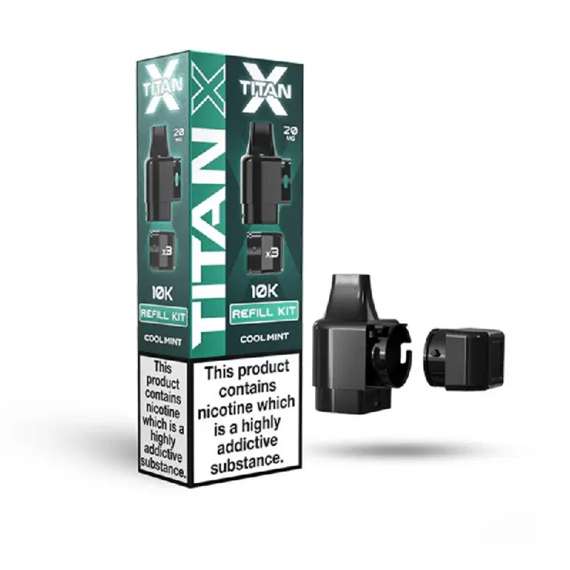Titan X Prefilled Pod Cool Mint - Nicotine Strength#20mg