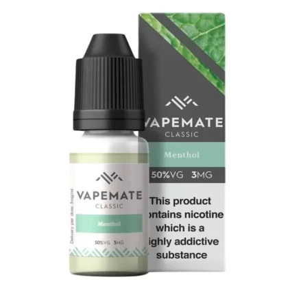 Menthol E-Liquid by Vapemate (10ml) - 6mg