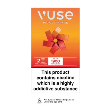 Vuse Pro Blood Orange Pods (2 Pack) - Strength#6mg>12mg