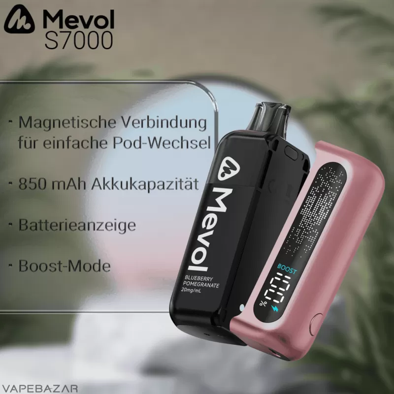 Mevol S7000 Gerät – Red - Image 2