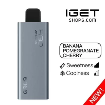 HQD Cuvie Slick 6000 – Banana Pomegranate Cherry - Ozvapeone