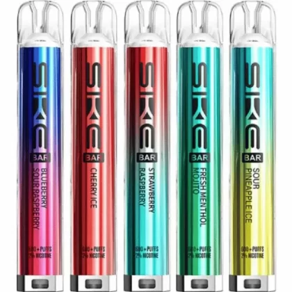 Ske Bar 600 Prefilled Pod Kit - Nicotine Strength#20mg~Flavour#Apple Peach>Banana Ice>Berry Ice>Blue Fusion>Blueberry Sour Raspberry>Blueberry Cherry Cranberry>Blueberry Peach Ice>Blueberry