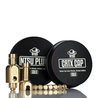 Ghost Bus Club NTSU PLUS+ RBA and CRTX Slam Cap Limited Edition Gold - Vapejuice