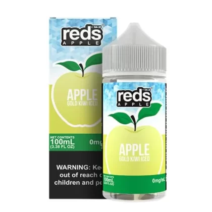 7 DAZE - RED'S APPLE - APPLE GOLD KIWI ICED - 3 mg - 100ml
