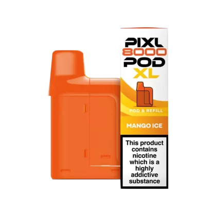 Mango Ice Pixl 8000 Refill Pack - Vapeshop Co