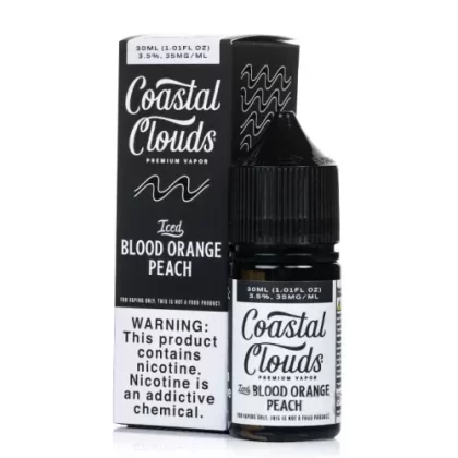 Coastal Clouds Iced Blood Orange Peach Salts