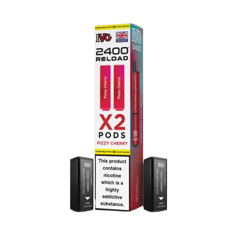 IVG 2400 Reload 2 in 1 Prefilled Pods - Classic Menthol - Image 3