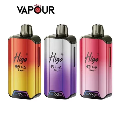 Higo Alfa Pro 25K Prefilled Pod Kit - Blueberry Huba Huba / Watermelon Huba Huba