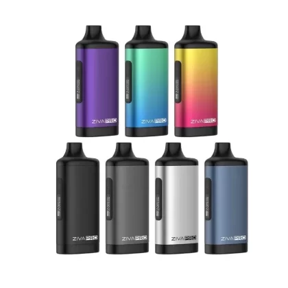 Yocan Ziva Pro 510 Battery 650mAh - Color#Black>Gray>Silver>Dark Blue>Purple>Yellow Pink Gradient>Cyan Blue Gradient