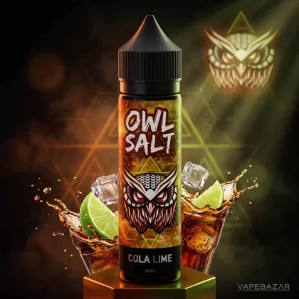 OWL Salt Longfill Cola Lime Aroma 10ml in 60ml - 0 mg/ml / 10 ml / 60 ml