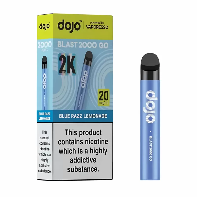 Vaporesso Dojo Blast 2000 Go Prefilled Pod Kit - Straw-Rasp Cherry Ice