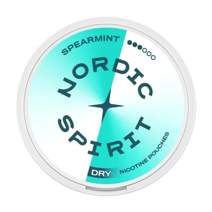 Spearmint Nordic Spirit Nicotine Pouches - 9mg - Vape Product (5CF05E)