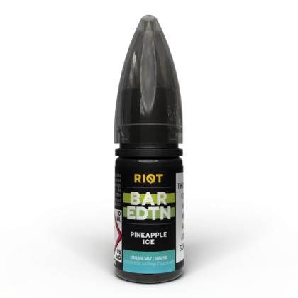Pineapple Ice Nic Salt By Riot Squad BAR EDTN - 20mg