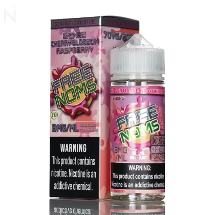 Freenoms E Liquid- Lychee Cherry Blossom Raspberry