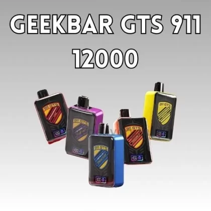 Geekbar 911 GTS 12000 Puffs - Strawberry Lime