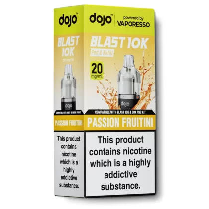 Passion Fruitini Pod & Refill by Dojo Blast 10k - 20 mg/ml (C65BB4)