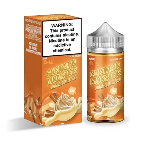 Custard Monster E-Liquid – Pumpkin Spice 100ml