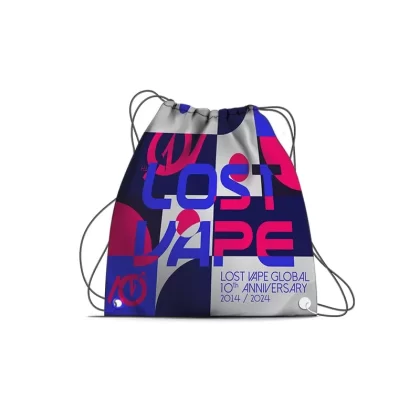 Lost Vape 10th Anniversary Drawstring Backpack