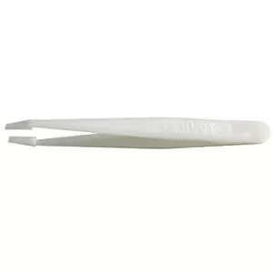Plastic Tweezer Flat Tips Static dissipative (ESD safe)