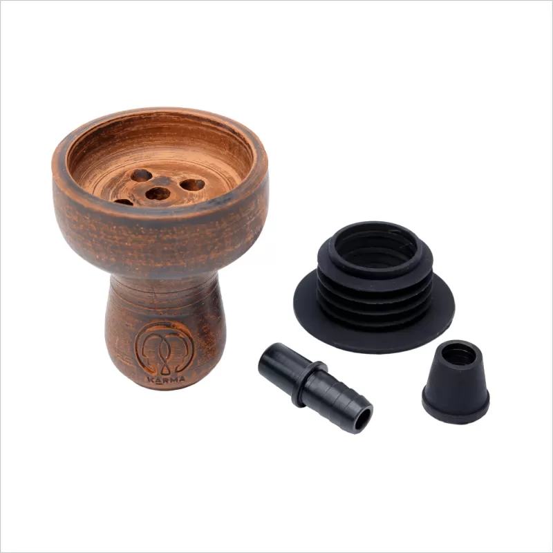 Shisha Karma 3.0 Mini Brown - Uszczelka; Talerzyk - Image 2