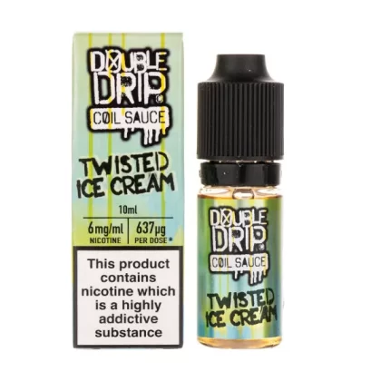 Twisted Ice Cream 80/20 E-Liquid by Double Drip - 6mg