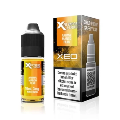 XEO Xtreme Vapor Mango Pear 10ml – vape juice med nikotin