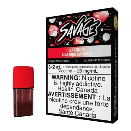 STLTH E-Liquid Pod Pack – Savage Classic Ice