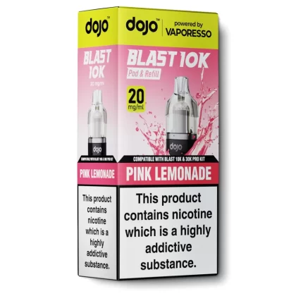 Pink Lemonade Pod & Refill by Dojo Blast 10k - 20 mg/ml
