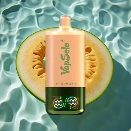 Vapsolo Triple 30000 Puffs Disposable Vape – 40ml, Type-C, Triple Melon Flavor - Bangvapeaustralia