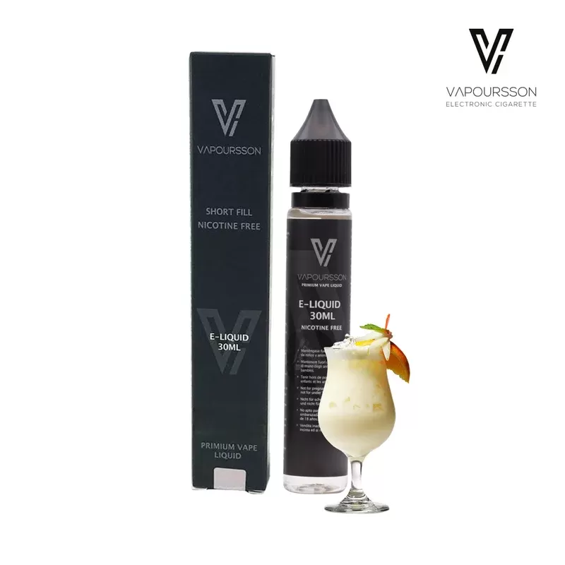 Vapoursson e-Liquid – Pinacolada 0mg 30ml Shortfil | Cigee