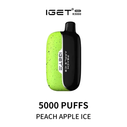 IGET Moon K5000 Puffs – Peach Apple - Vape Store