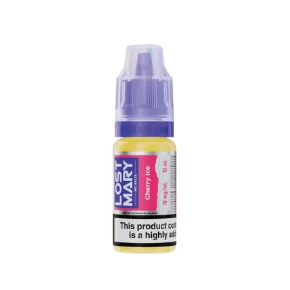 Lost Mary Cherry Ice Nic Salt E-Liquid - 10mg