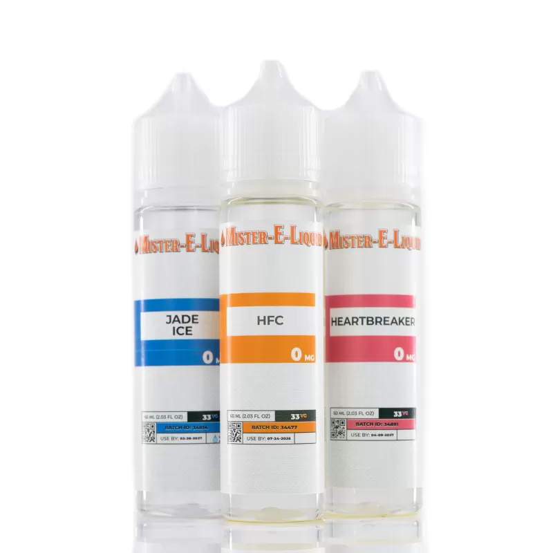 Mister E-Liquid - No Nicotine Vape Juice - 60ml - Mr E's Menthol