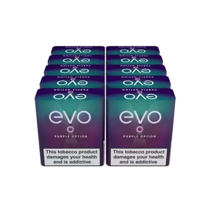 Ploom Evo Purple Option Crushball Tobacco Sticks – 10 Packs (200 sticks) - Ejuicewarehouse