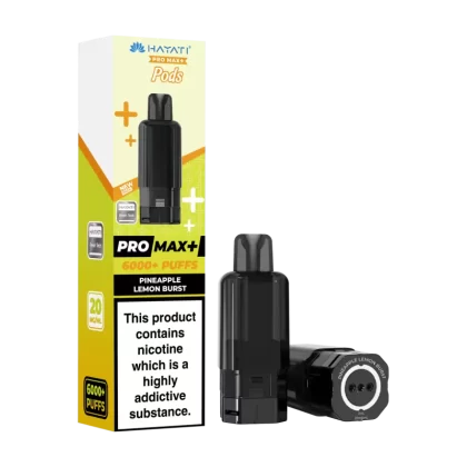 Pineapple Lemon Burst Hayati Pro Max+ Refill Pack - 20mg - Vape Product