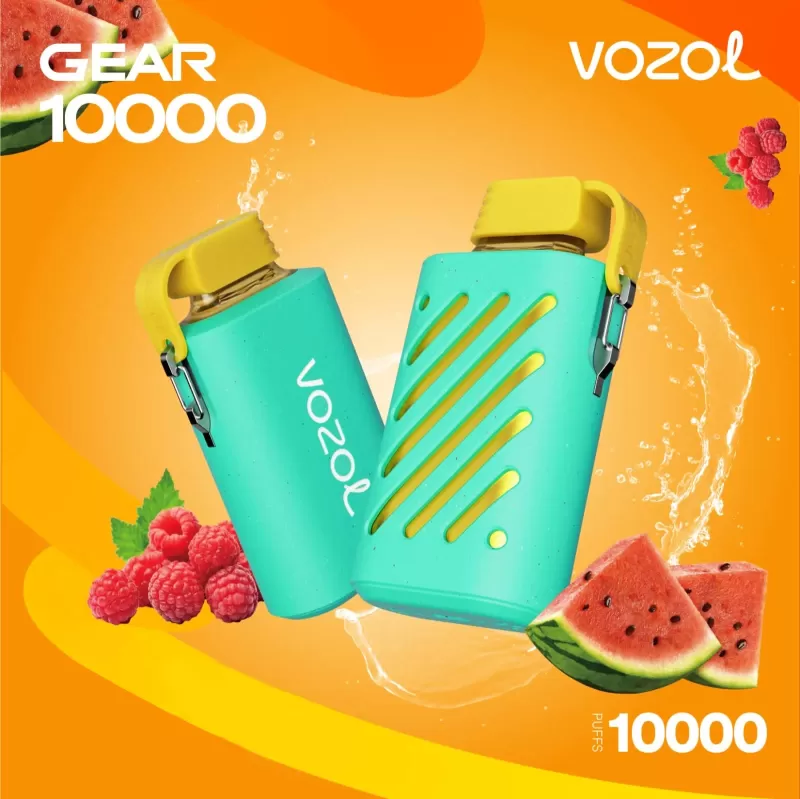VOZOL Gear 10000 Puffs Disposable Device -10000 Puffs - Raspberry Watermelon