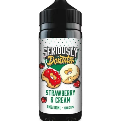 Seriously DONUTS Strawberry & Cream E Liquid 120ml