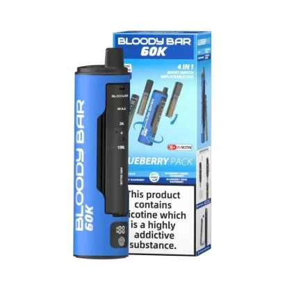 Bloody Bar 60k Puff Prefilled 4 In 1 Pod Vape Kit – Box of 5