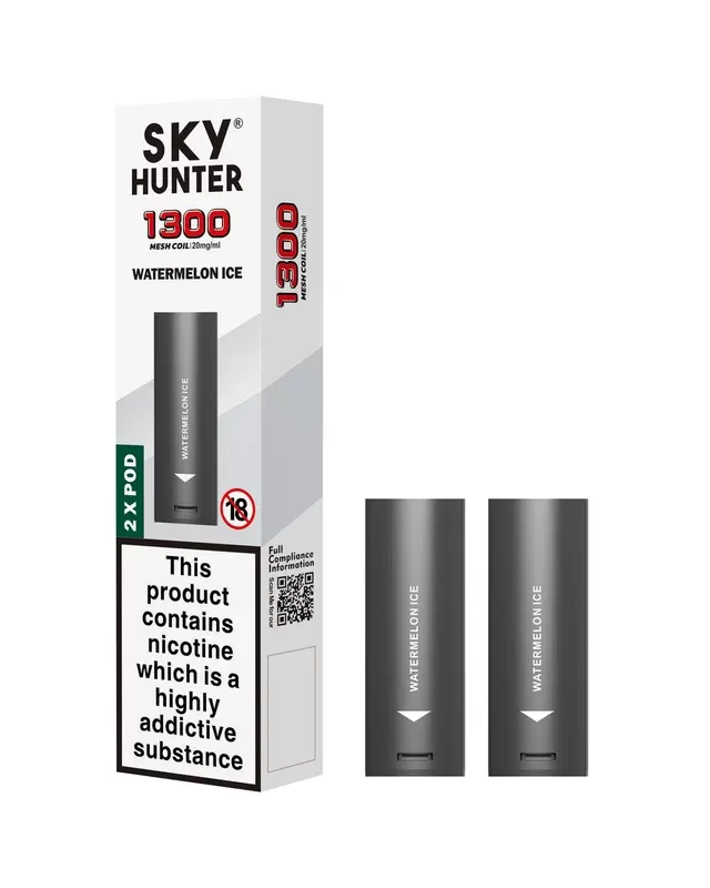 Watermelon Ice Sky Hunter Twist Slim Pods - Vape Product