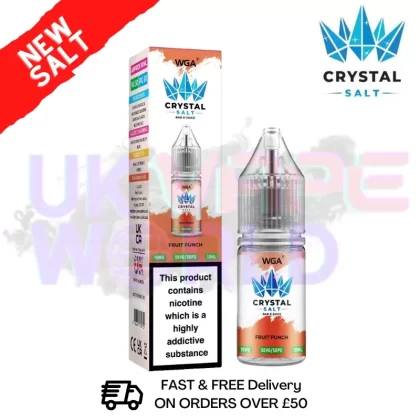 Fruit Punch WGA Crystal Nic Salt | Nicotine Salts | Lowest Price
