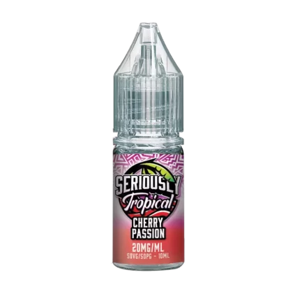 Cherry Passion Nic Salt by Seriously Tropical - 10ml - 10mg - Vape Product (D29D04)