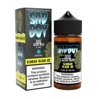 Sadboy Fruit Line Rainbow Blood Ice eJuice - Vape Product; Vape Product, Vape Product (9D3C72)