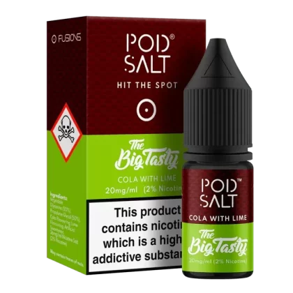 The Big Tasty (Cola With Lime) Nic Salt By Pod Salt - 20mg