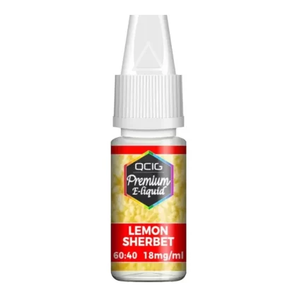 QCIG LEMON SHERBET 10ML E-LIQUID