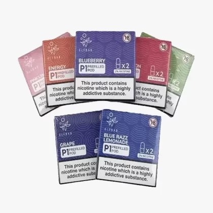Elf Bar Mate 500 P1 Prefilled Pods - Blueberry Raspberry